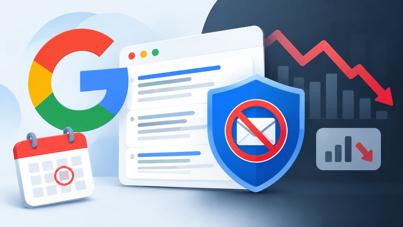Organic Traffic Drop After a Google Spam Update