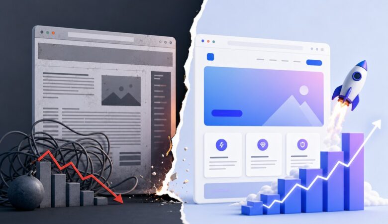 Cuándo rediseñar una web: 7 señales y cómo no perder tu SEO