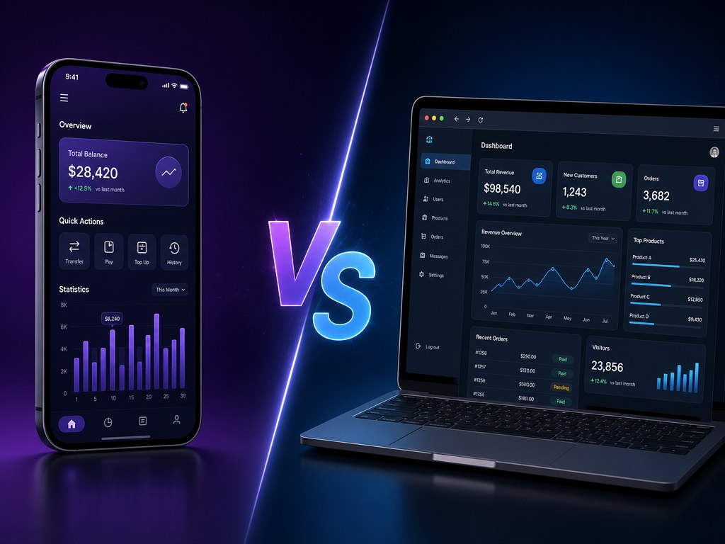 Web App vs Mobile App vs PWA