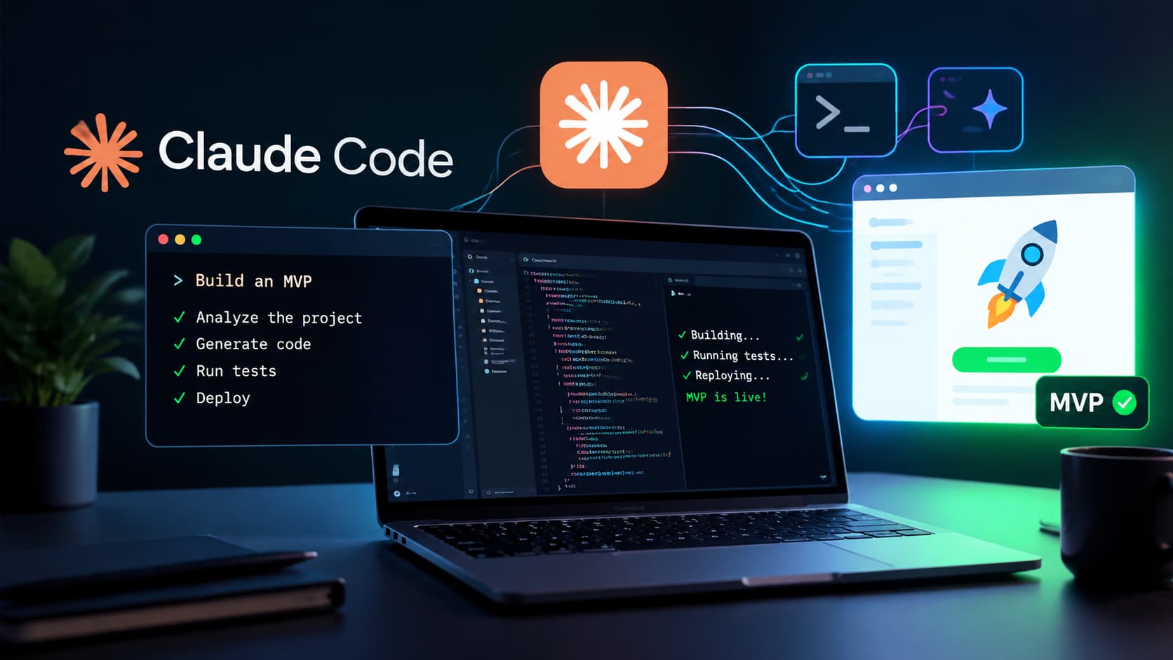 Разработка MVP с Claude Code и AI-терминалами